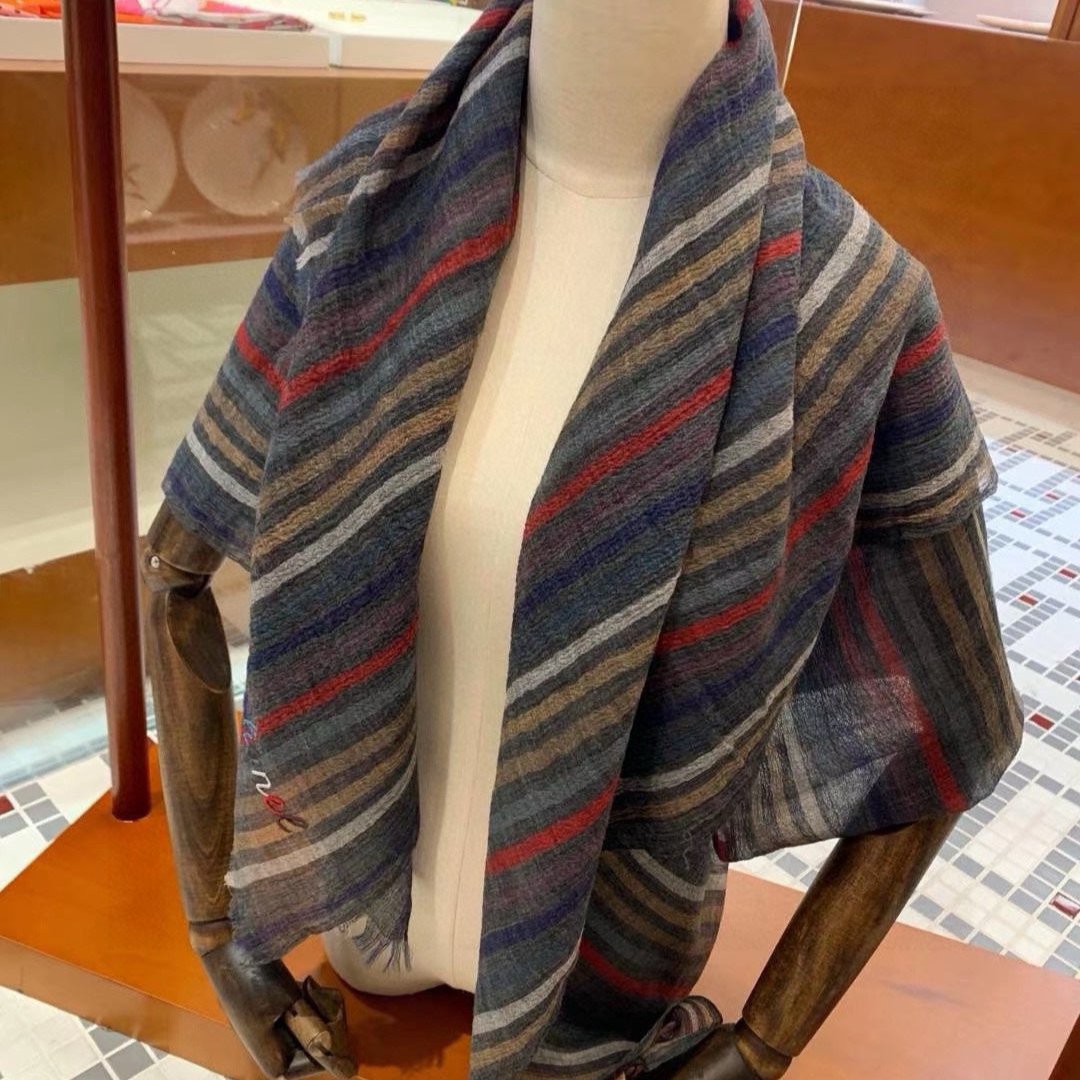 CC Scarf 200 CM In Colorful Muslin Fabric 332729