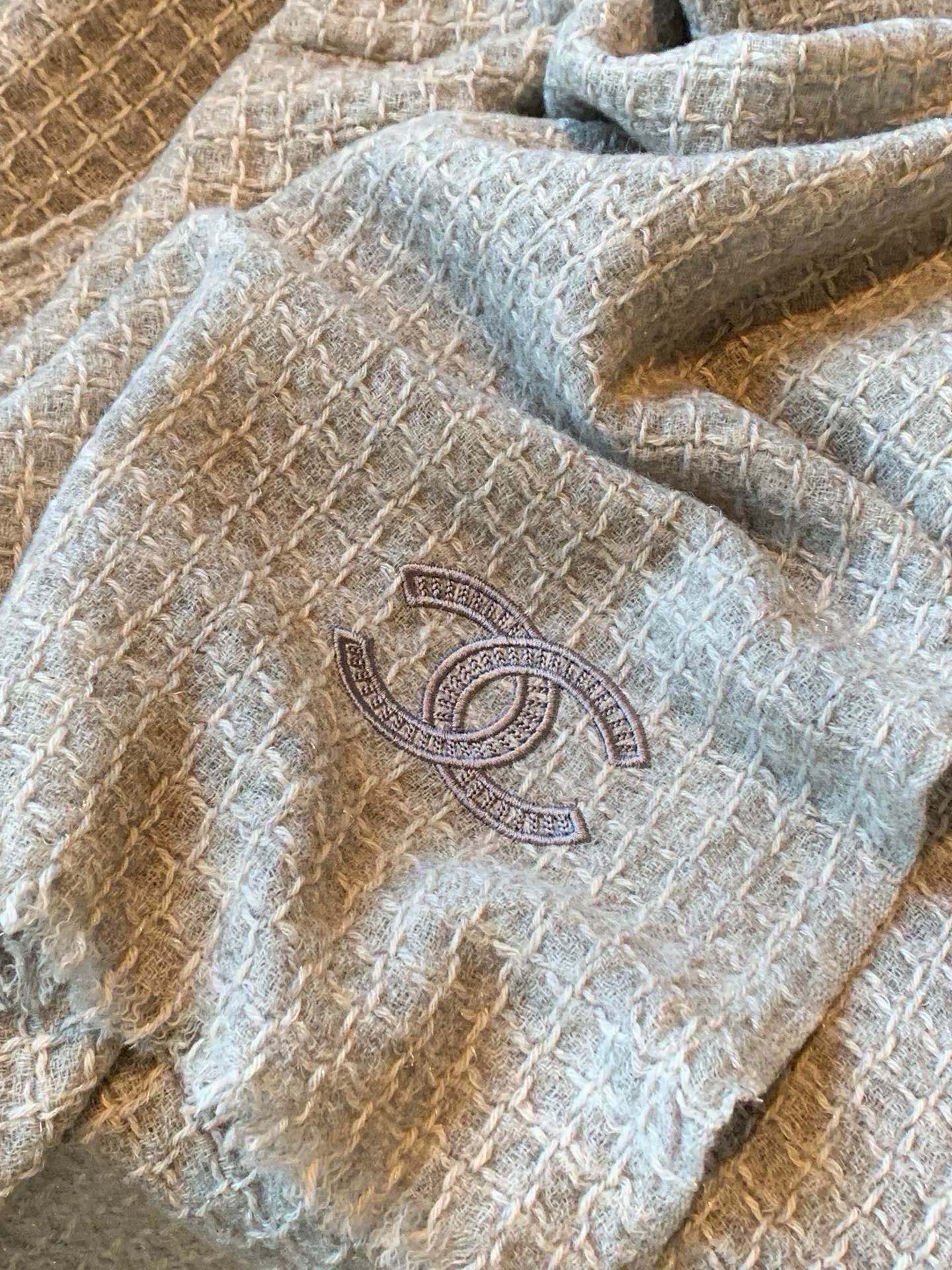 CC Scarf 200 CM In Grey Cashmere 373474