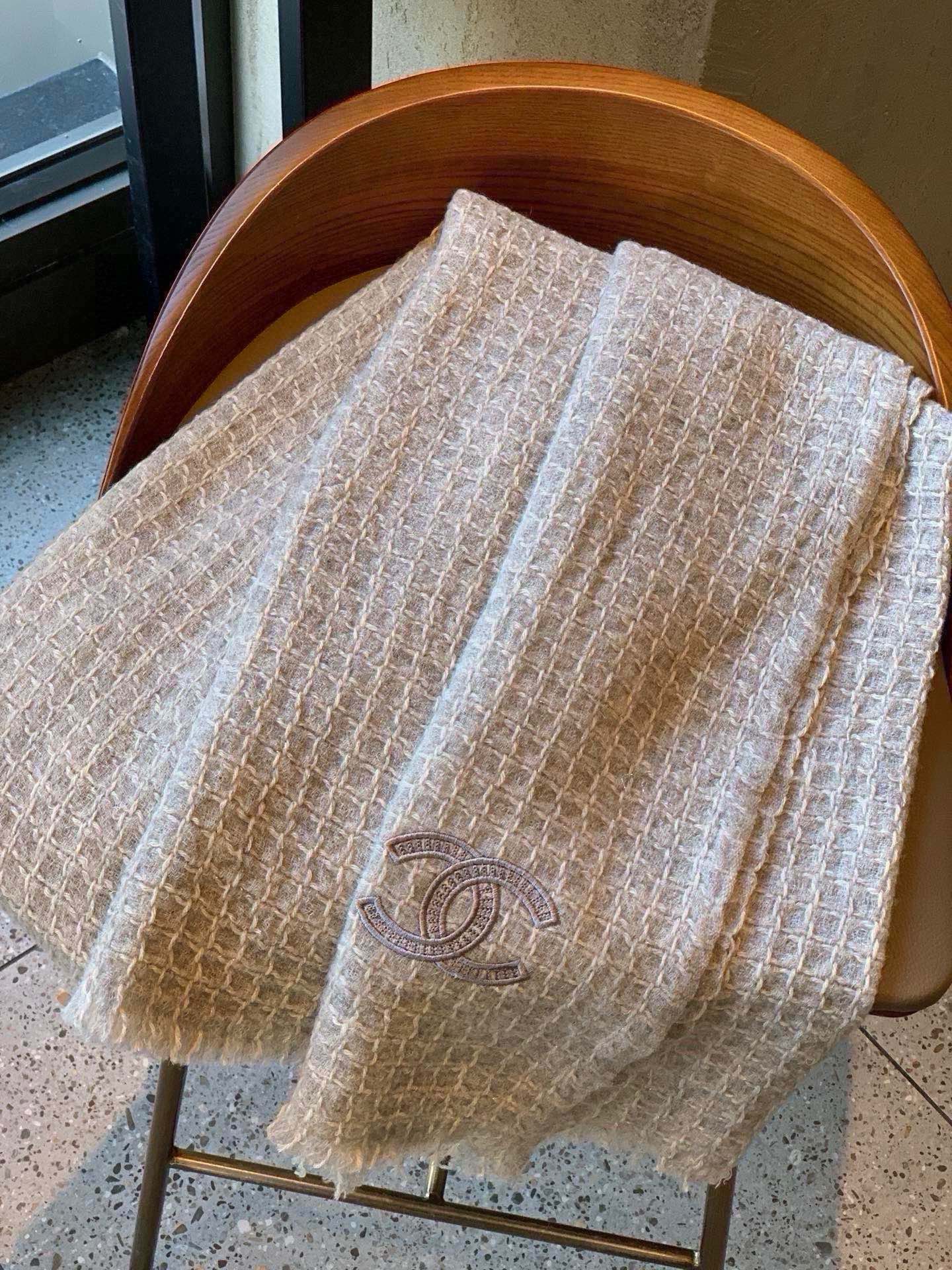 CC Scarf 200 CM In Grey Cashmere 373474