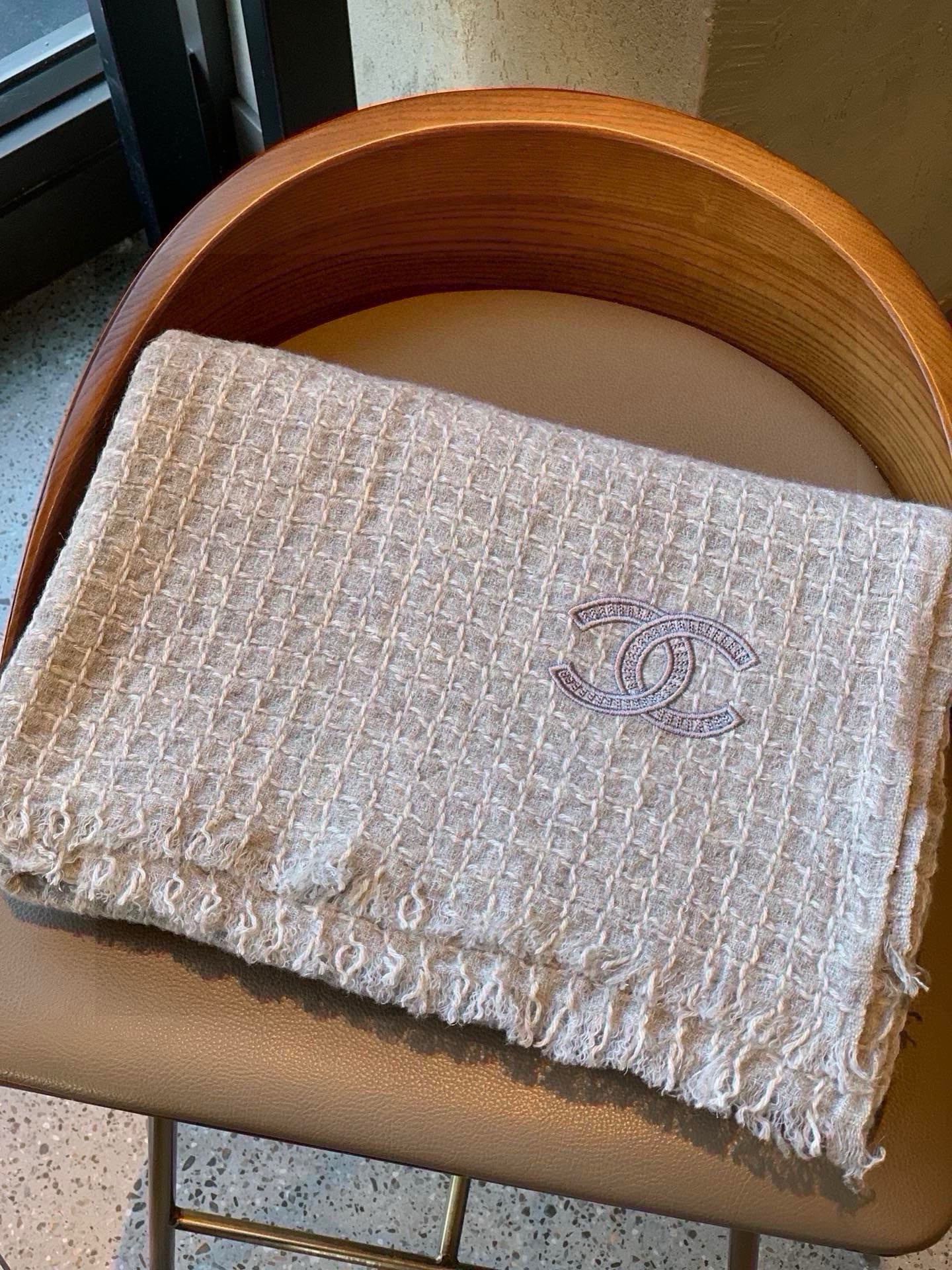 CC Scarf 200 CM In Grey Cashmere 373474