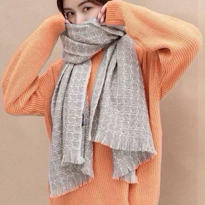 CC Scarf 200 CM In Grey Cashmere 373474