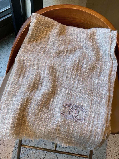 CC Scarf 200 CM In Grey Cashmere 373474