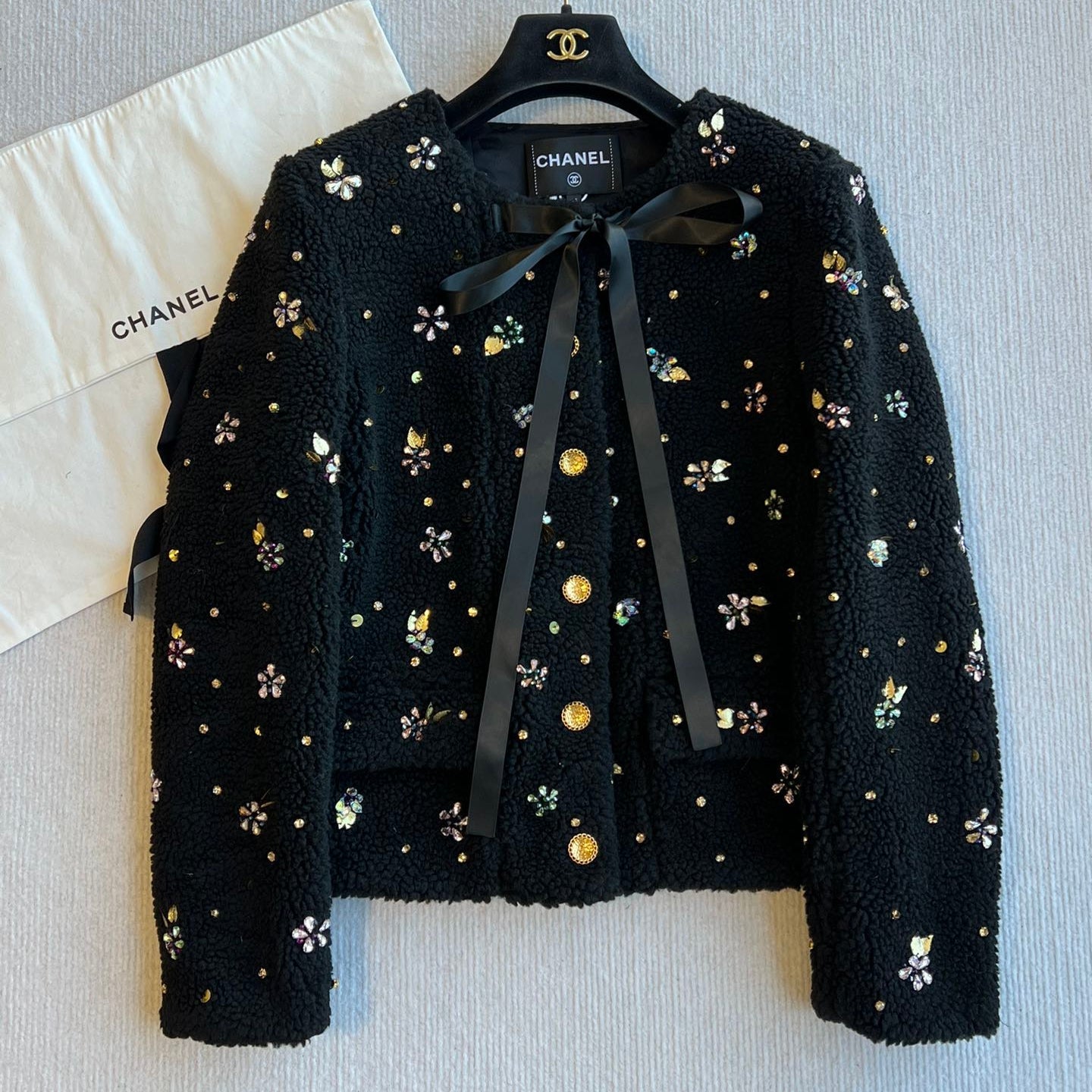 CC 25 Jacket Black Wool 212350