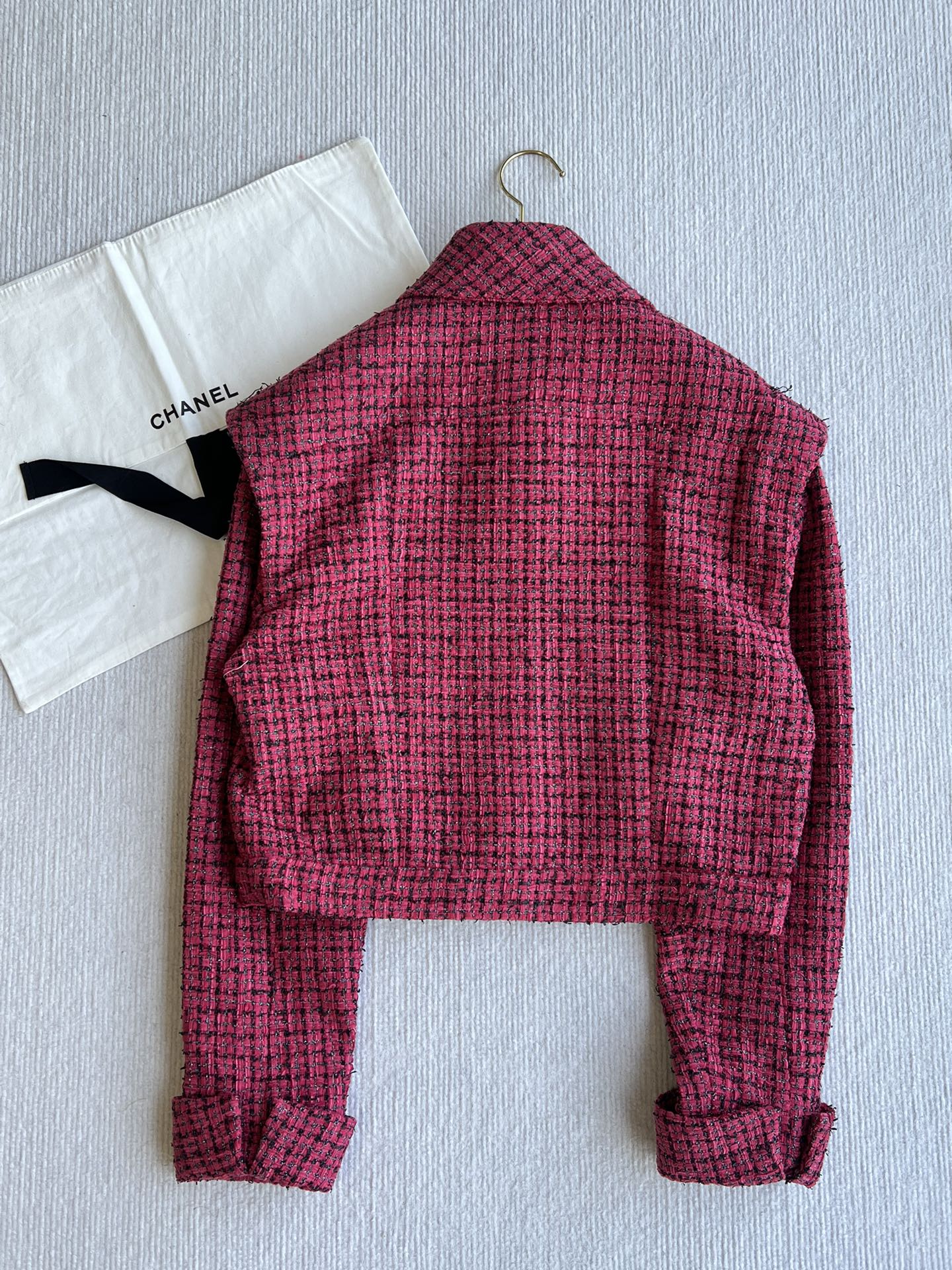 CC 25 Double Pocket Jacket Pink Cotton Polyamide 219067