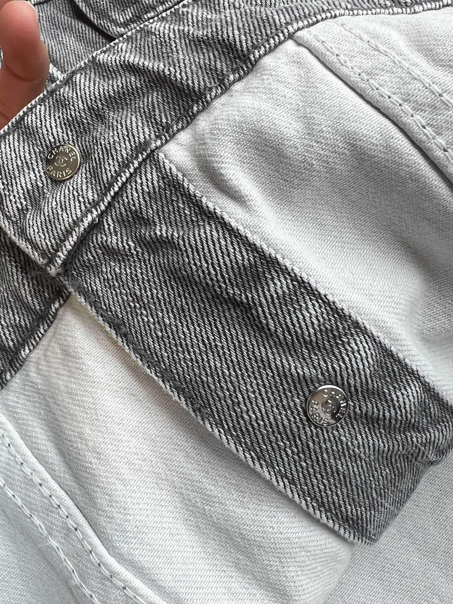 CC 25 Denim Jacket Smoky Gray Cotton 237733