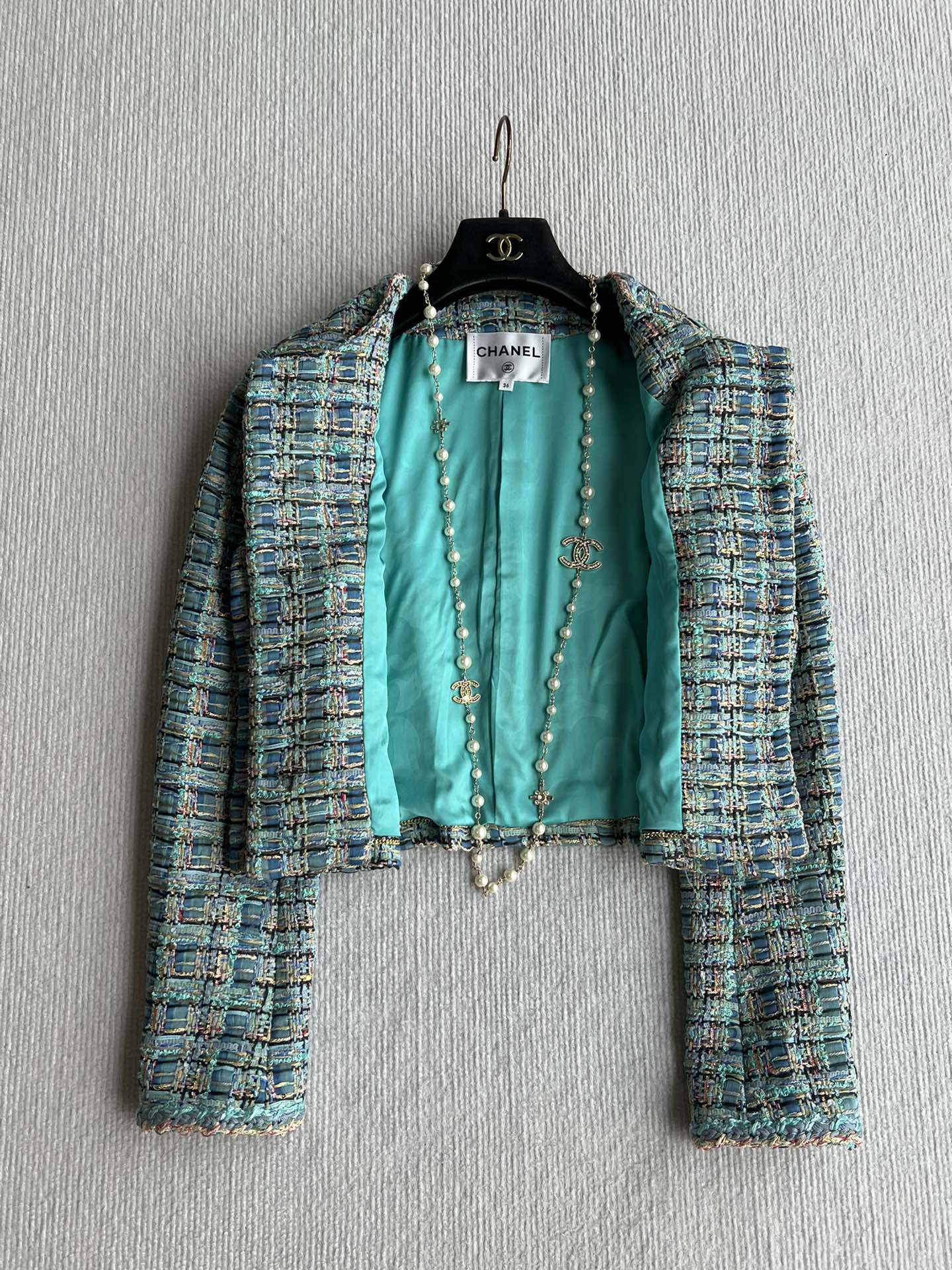 CC 25 Woven Jacket Pine Green Cotton 290029