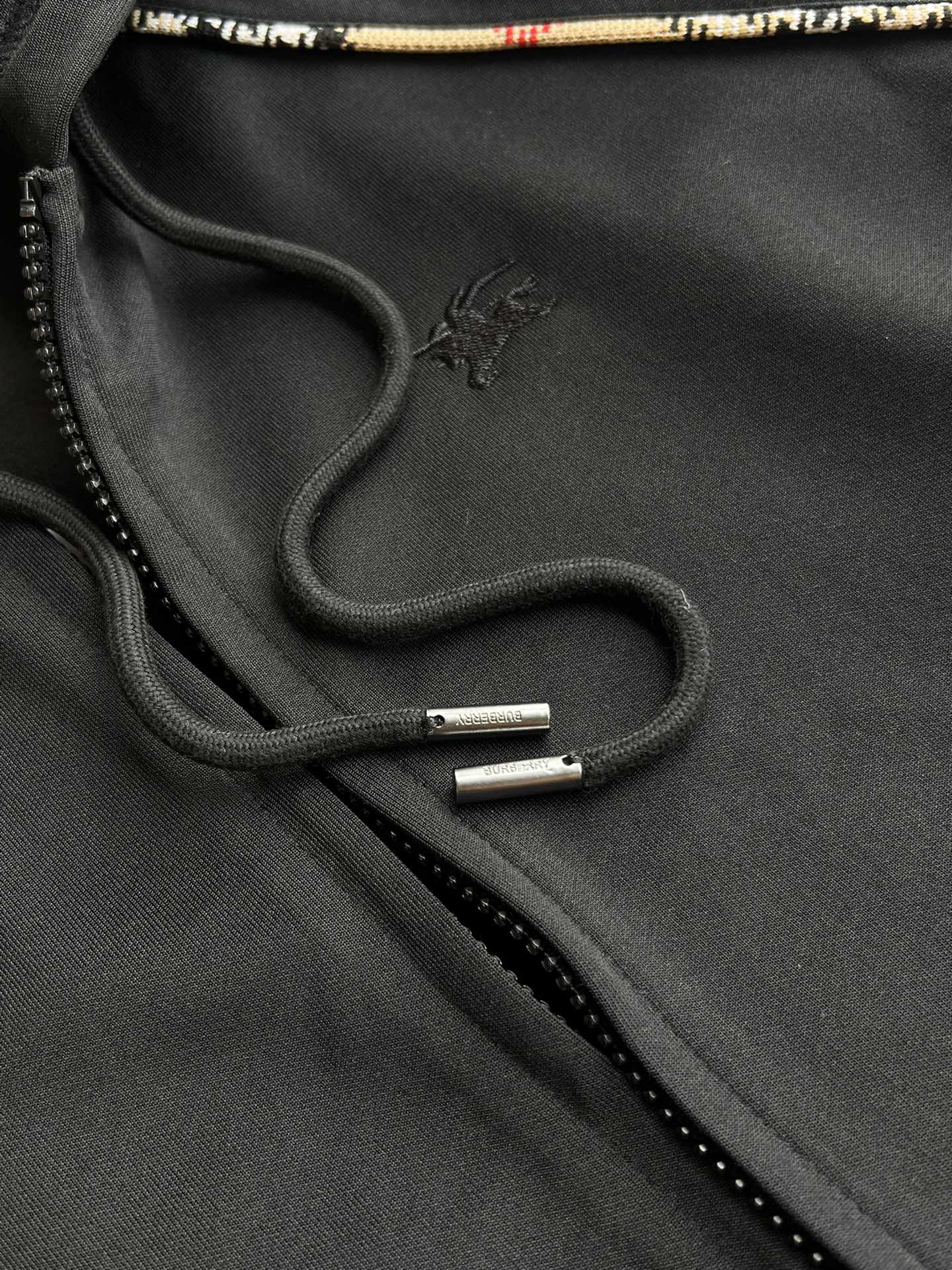 Bur 25 Hooded Suit Black Cottoon 300073