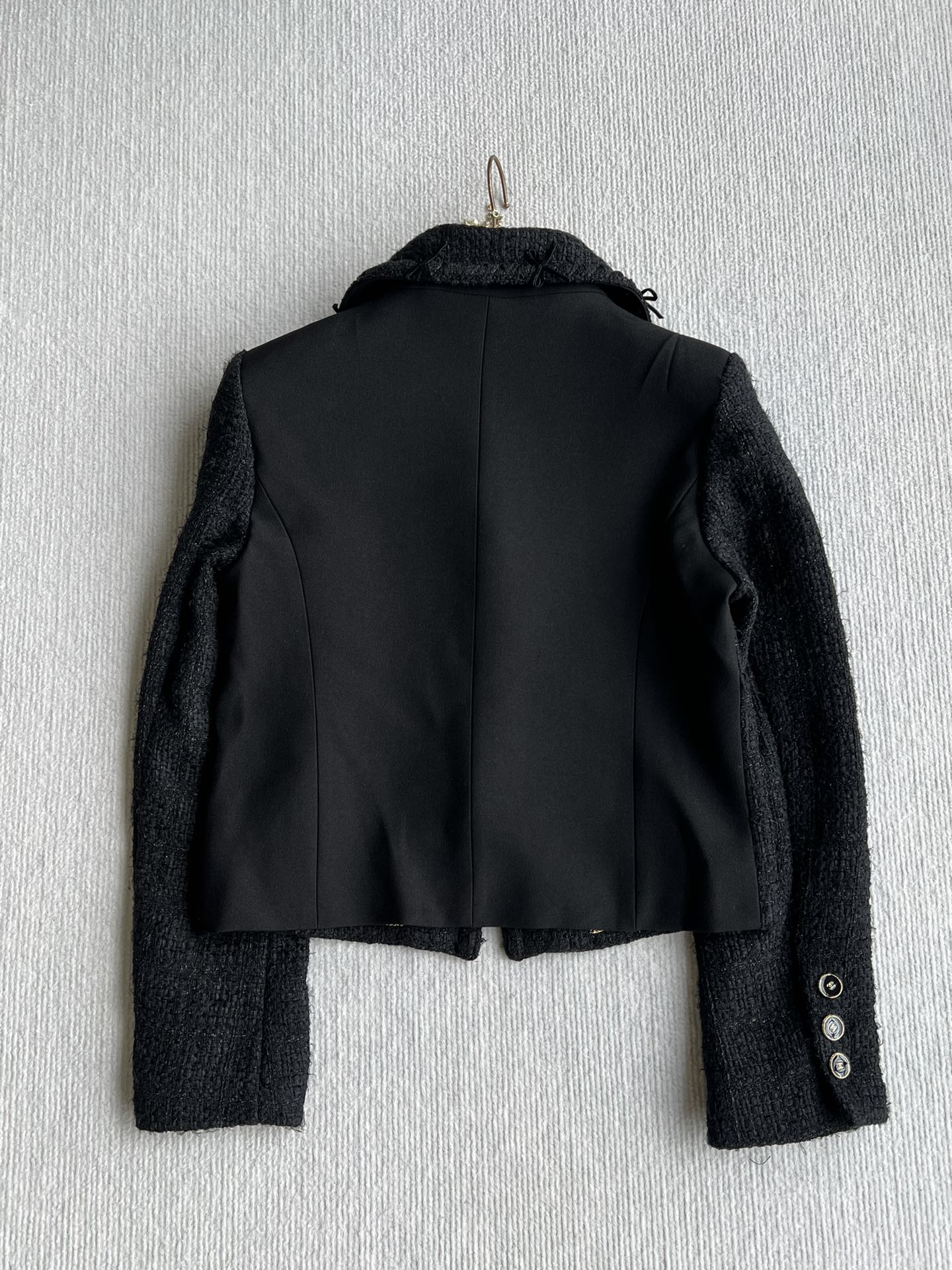 CC 25 Jacket Black Cotton 300156