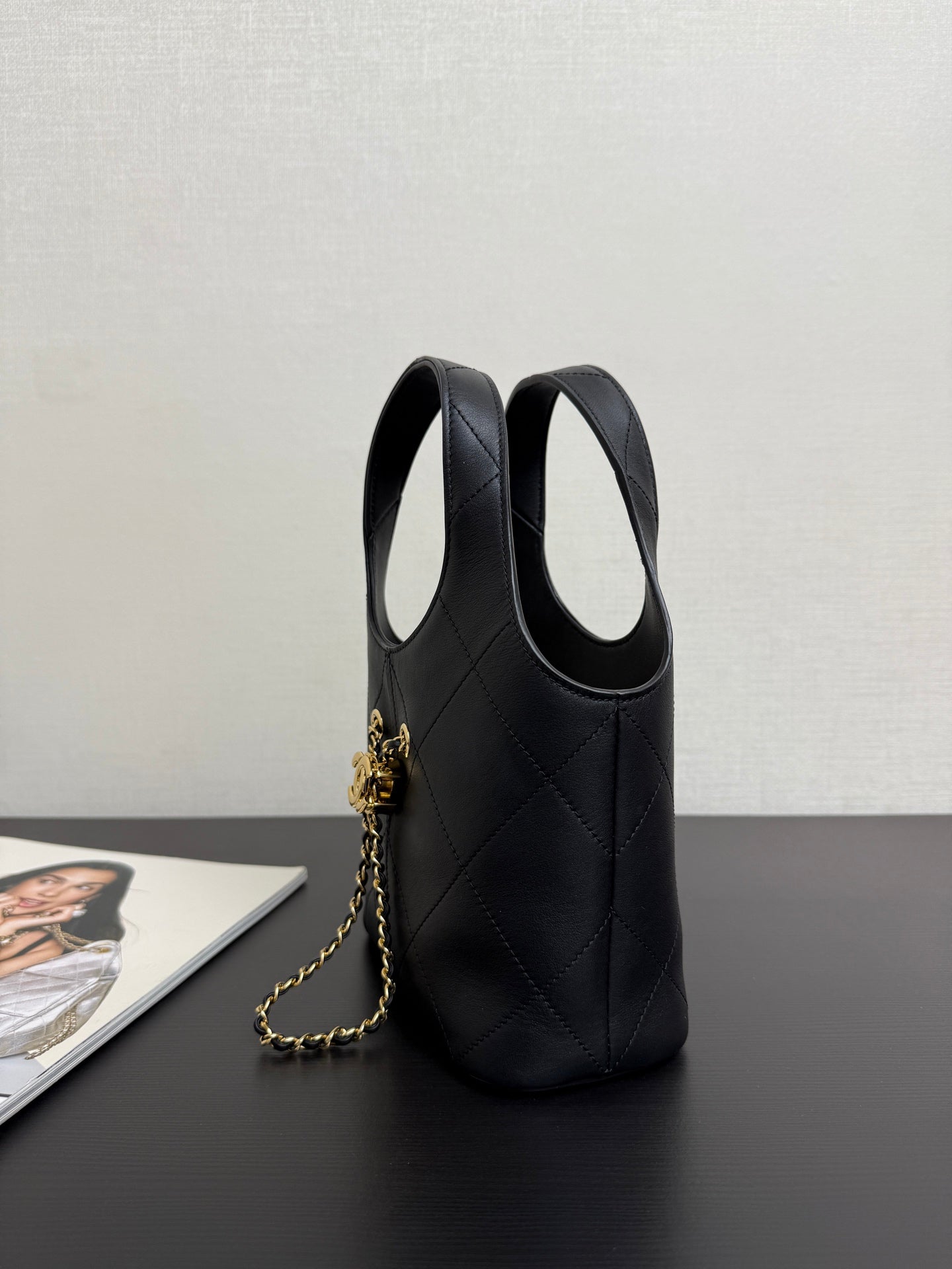 Chanel 2026 Small Tote Calfskin And Gold-tone Metal
