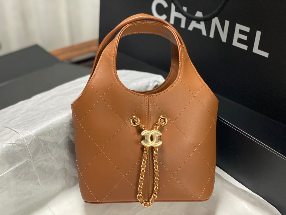 Chanel 2026 Small Shopping Bag 27.5cm Calfskin