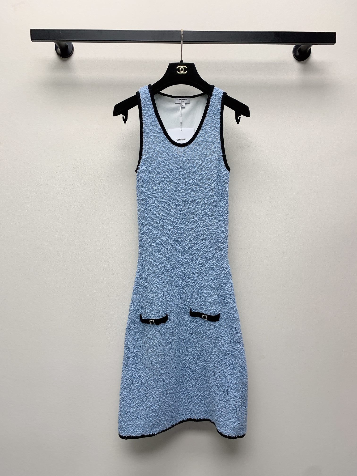 CC 25 Knitted Vest Dress Cotton 243529