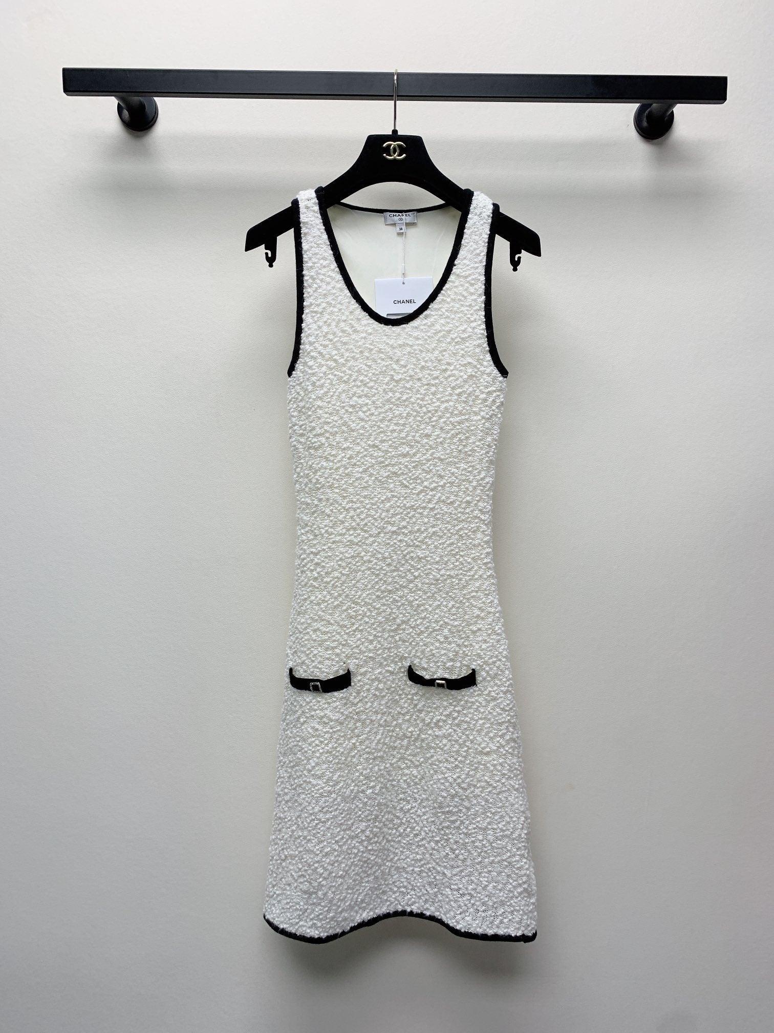 CC 25 Knitted Vest Dress Cotton 243529