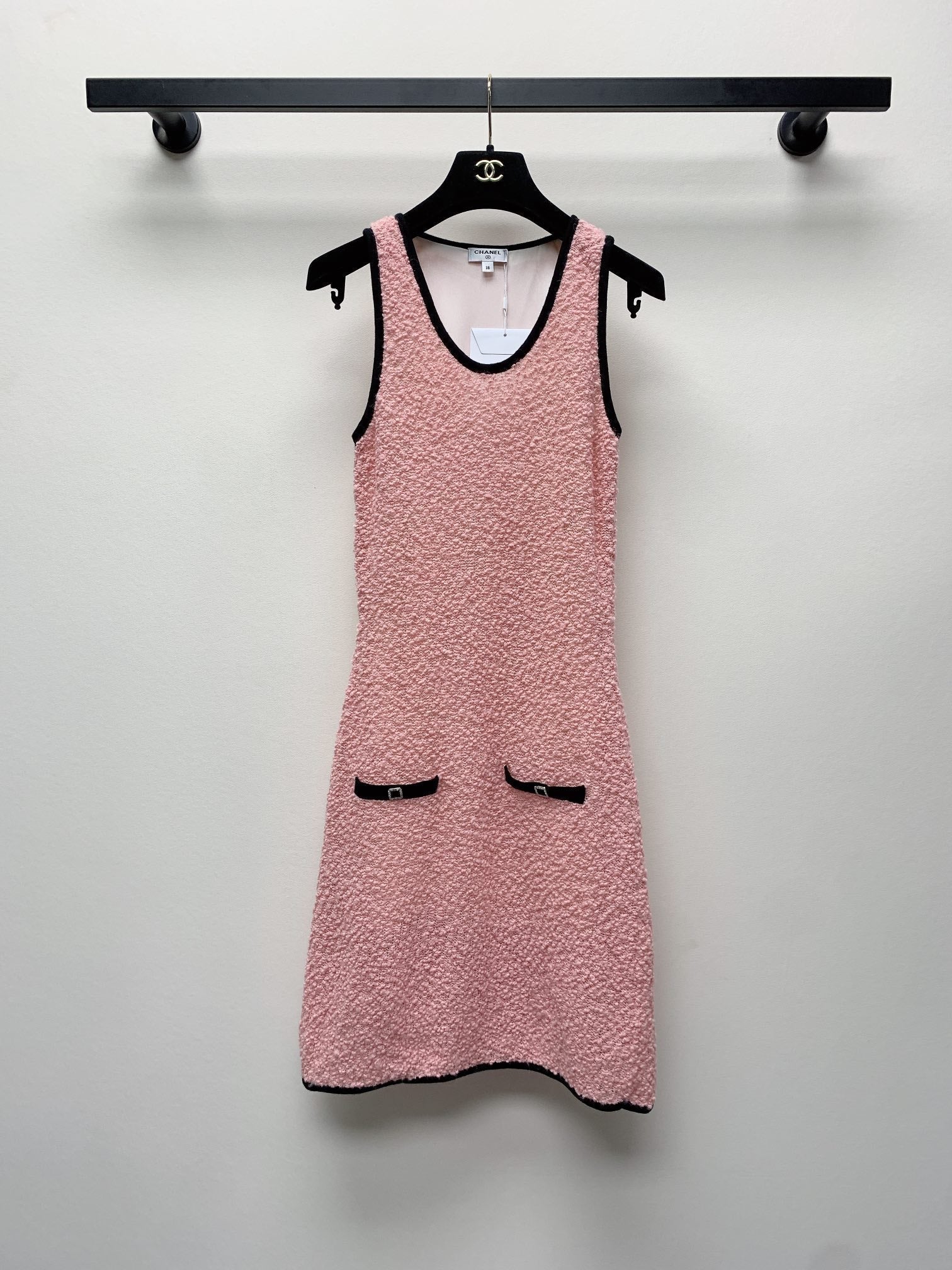 CC 25 Knitted Vest Dress Cotton 243529