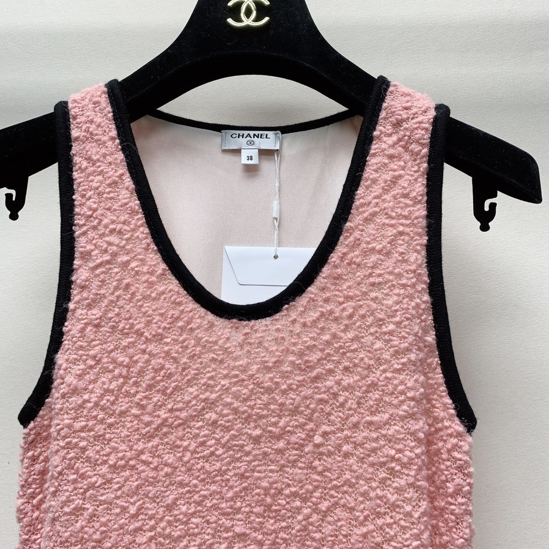 CC 25 Knitted Vest Dress Cotton 243529