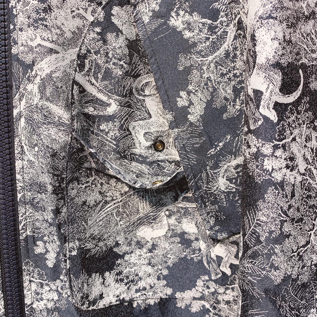 CD 25 Jungle Animal Print Hooded Jacket 293350