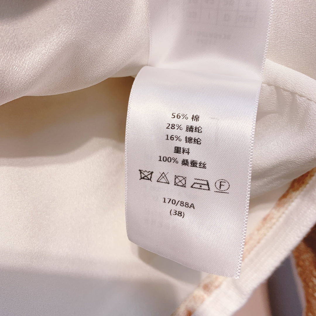 CD 25 Jacket Beige Plaid Cotton 296147
