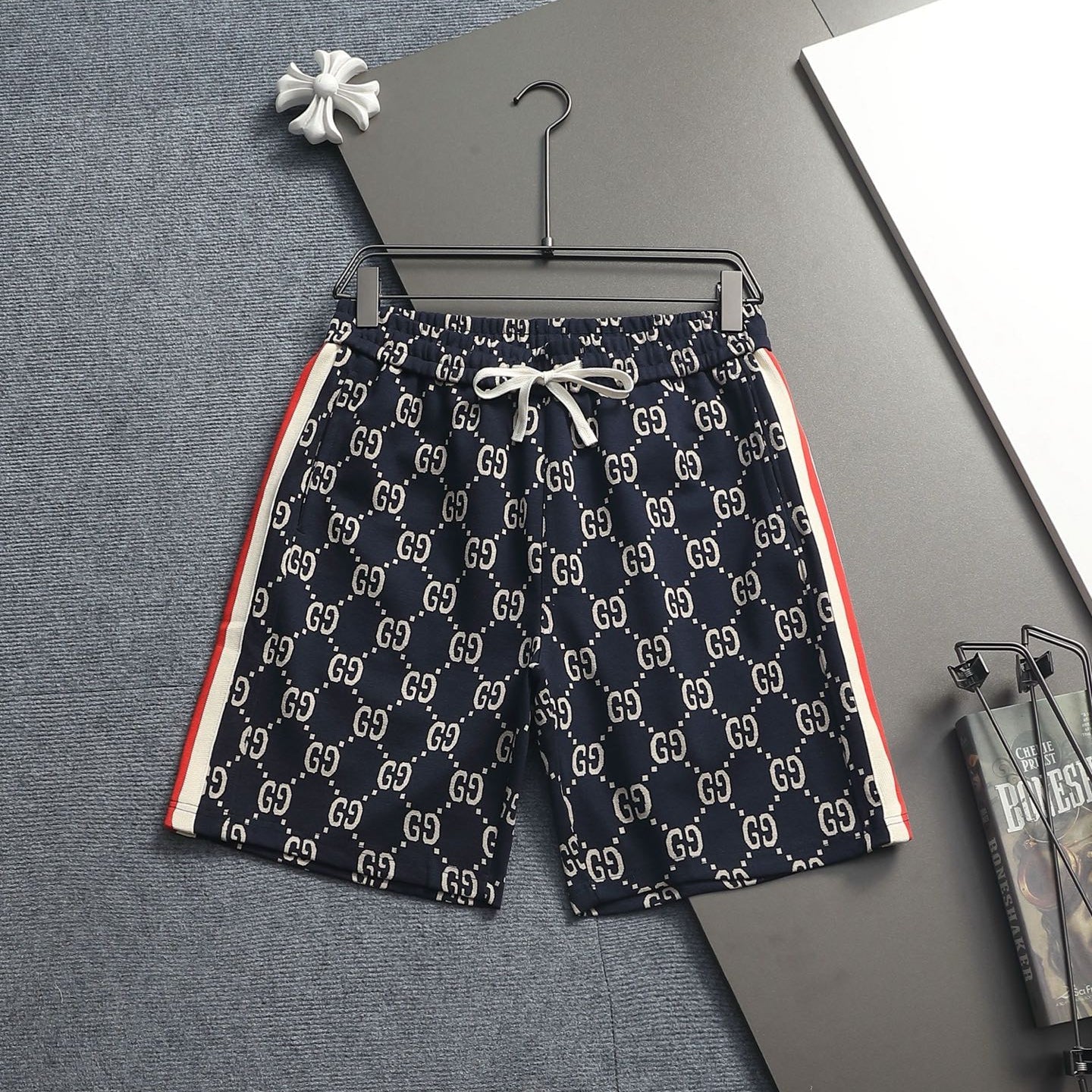 GC 2026 Men's Sweat Shorts Navy Blue Canvas 641254