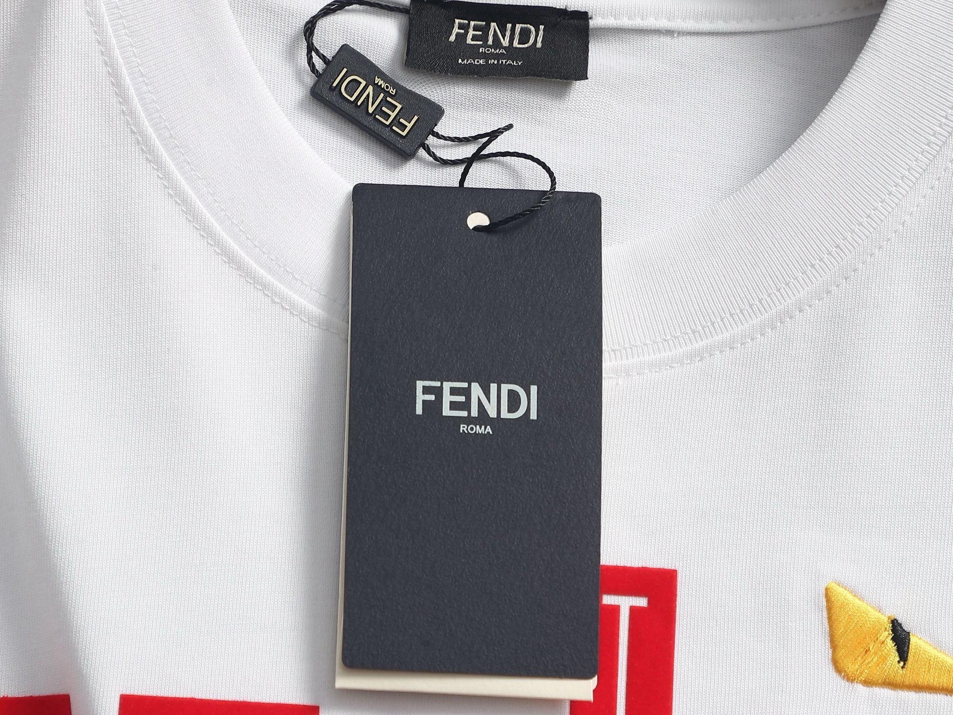 Fendi 2026 Men's Short Sleeve T-Shirt 829800