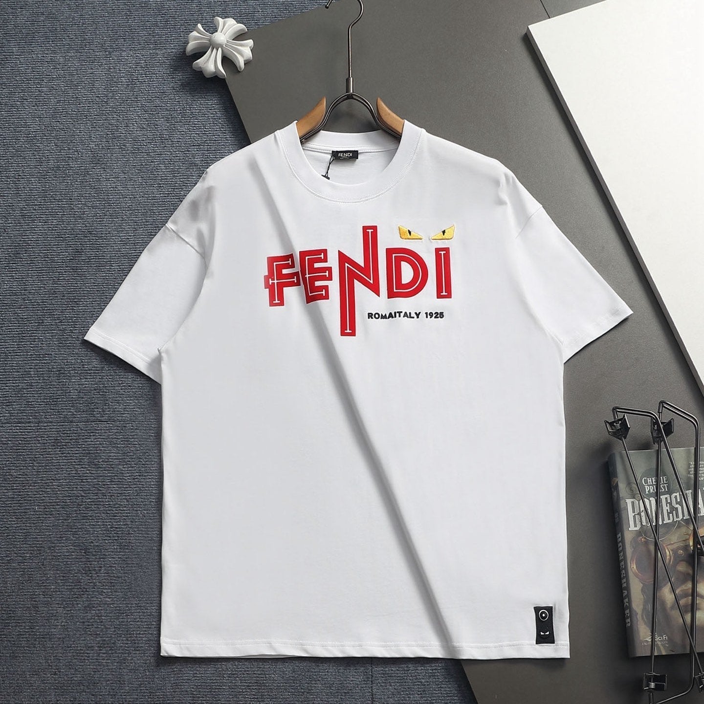 Fendi 2026 Men's Short Sleeve T-Shirt 829800