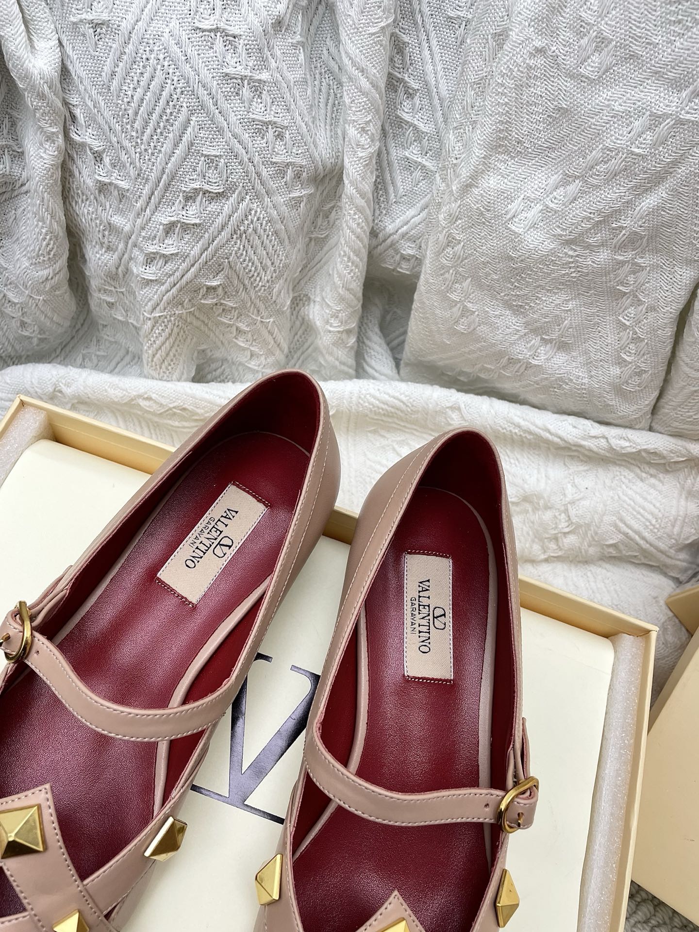 VT 26s Mary Jane Ballet Flats Lambskin