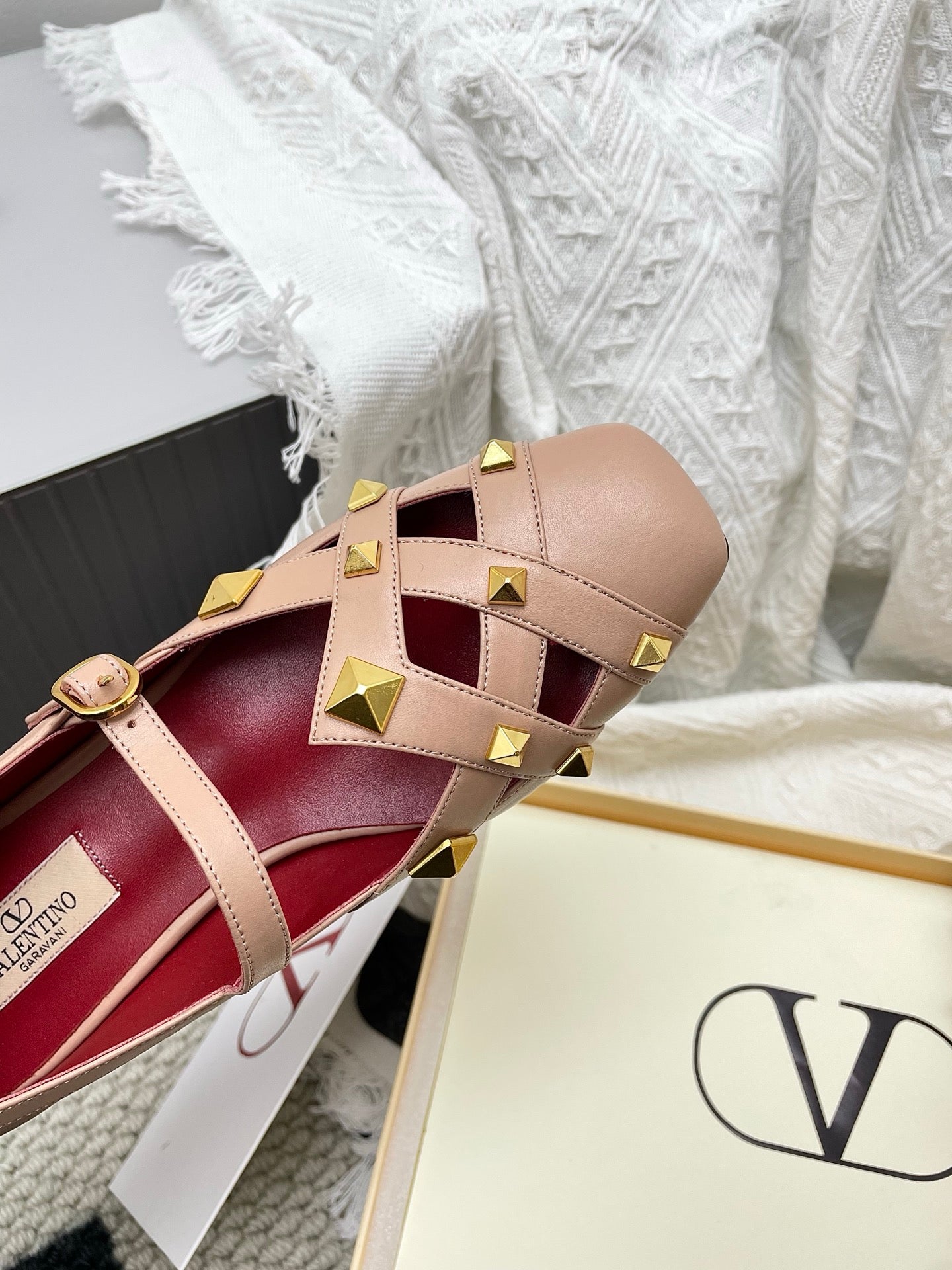 VT 26s Mary Jane Ballet Flats Lambskin