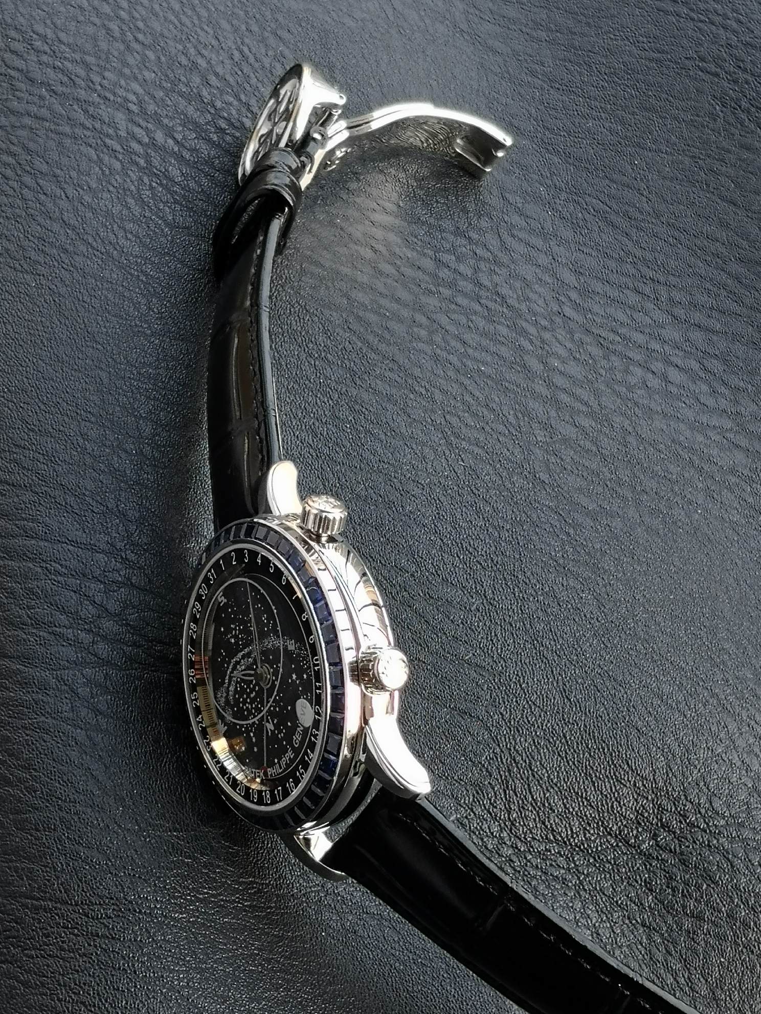Patek Philippe Celestial Grand Complication 44mm Blue Gemstones Black Dial