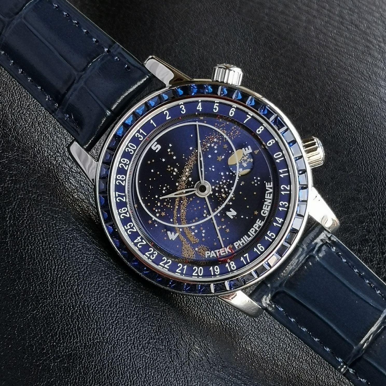 Patek Philippe Celestial Grand Complication 44mm Blue Gemstones Blue Dial