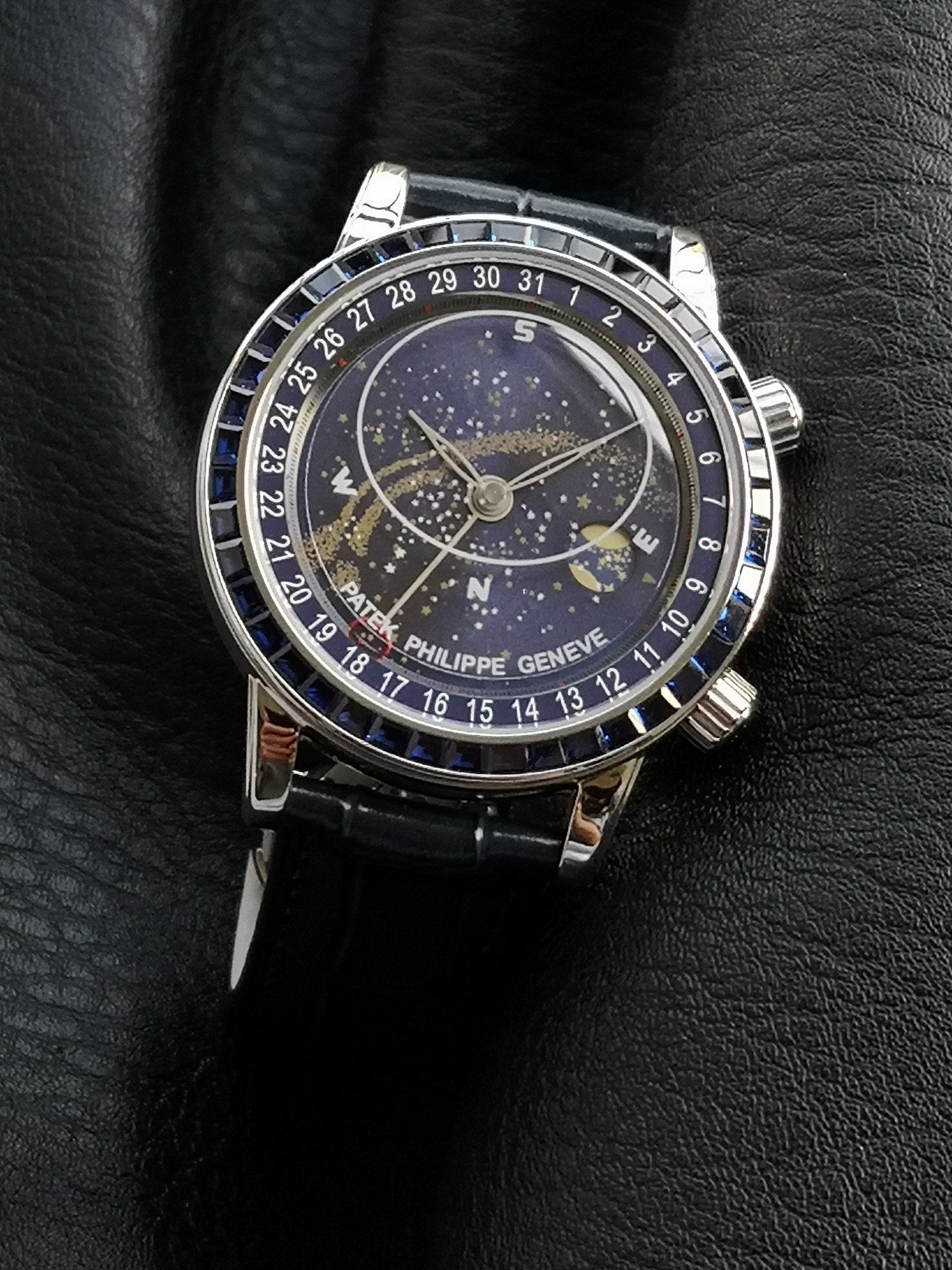 Patek Philippe Celestial Grand Complication 44mm Blue Gemstones Blue Dial