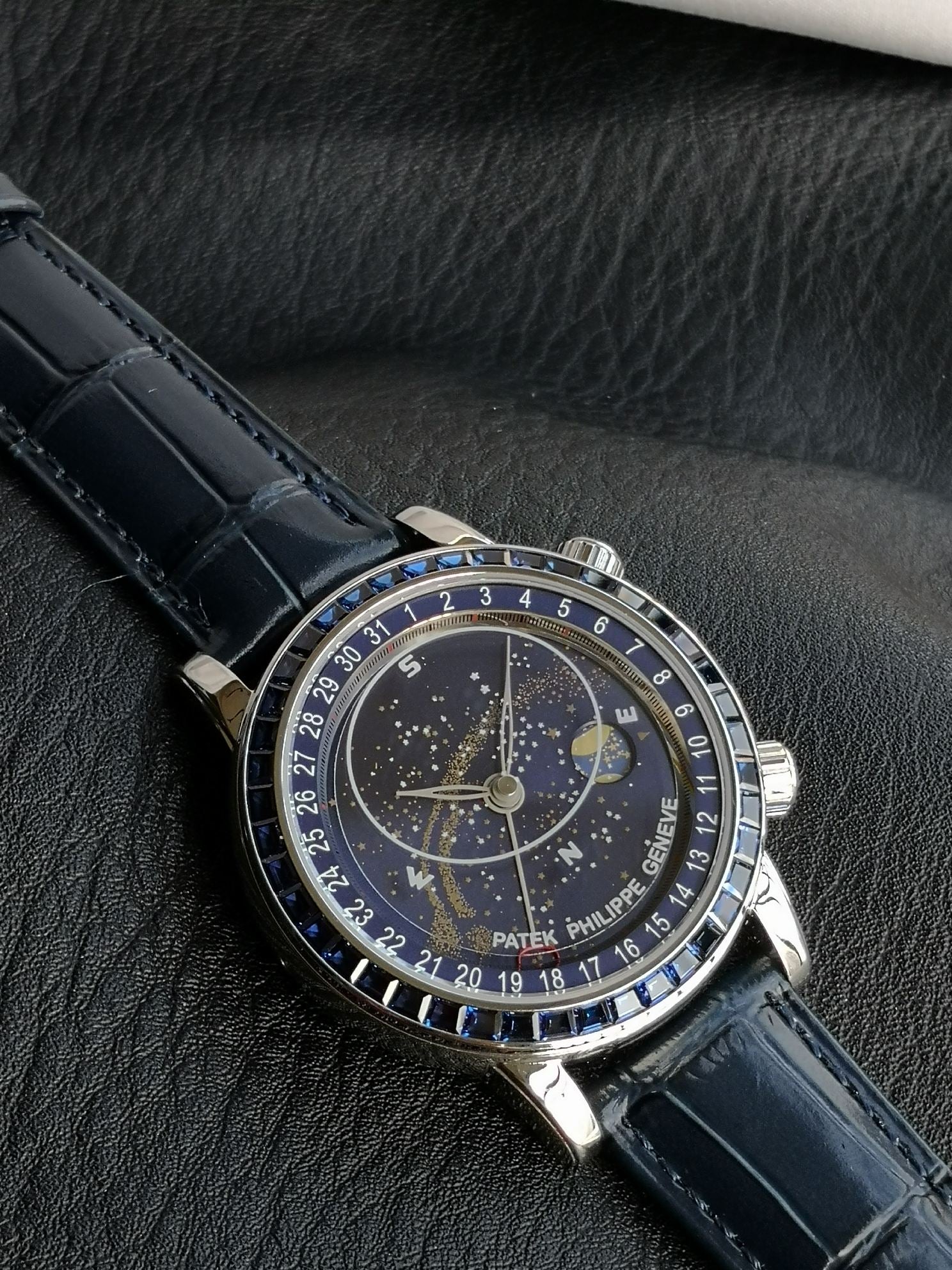 Patek Philippe Celestial Grand Complication 44mm Blue Gemstones Blue Dial