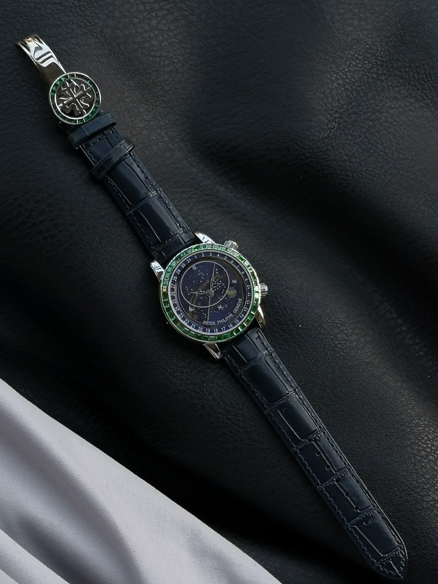 Patek Philippe Celestial Grand Complication 44mm Blue Gemstones Black Dial