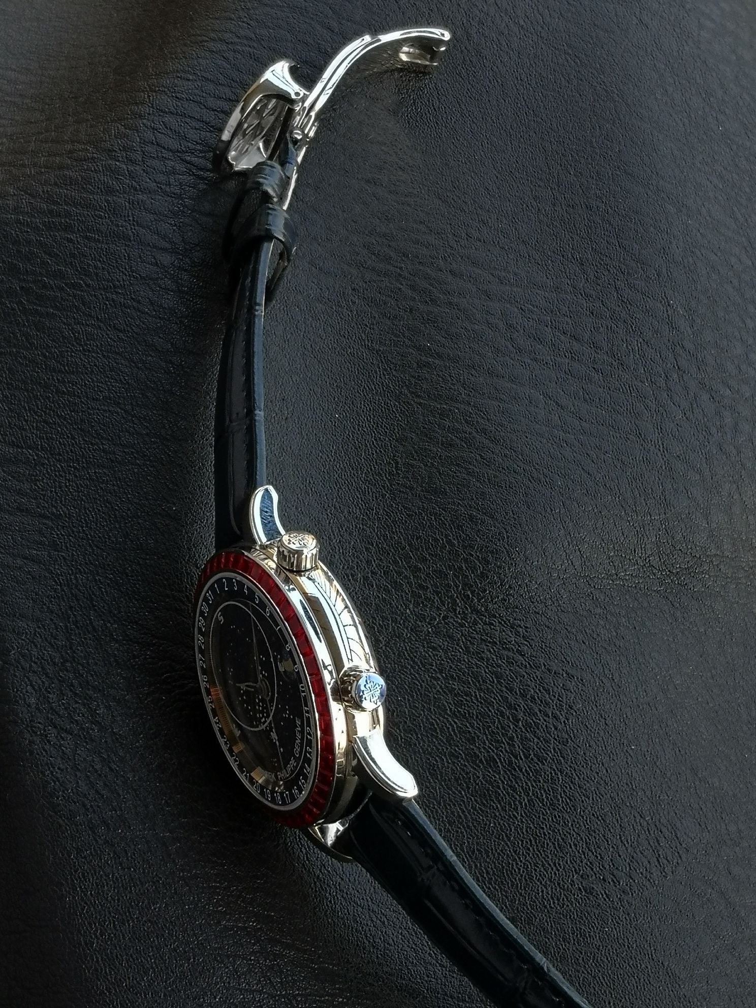 Patek Philippe Celestial Grand Complication 44mm Red Gemstones Blue Dial