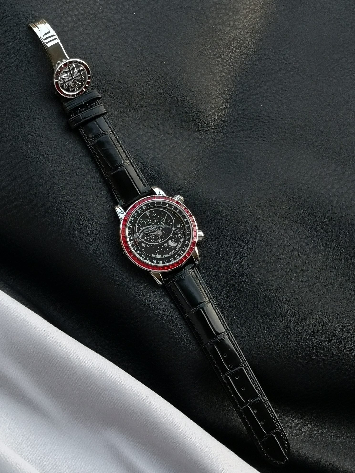 Patek Philippe Celestial Grand Complication 44mm Red Gemstones Black Dial