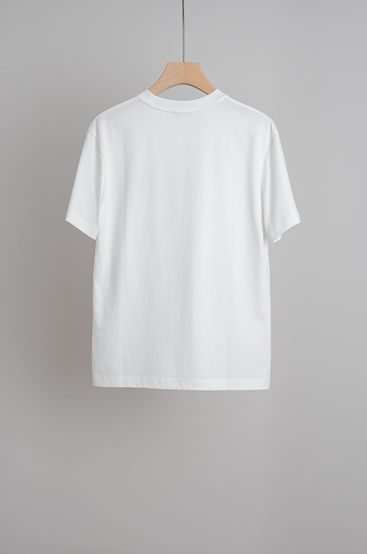 PRA 2026 Men's Short T-shirt White Red Logo Cotton 843627