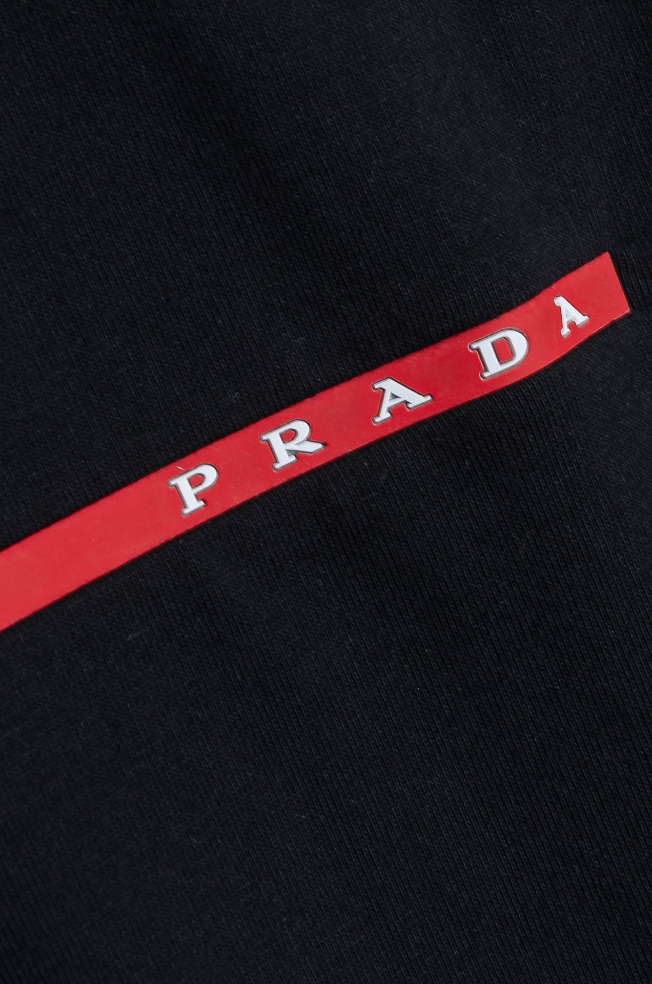 PRA 2026 Men's Short T-shirt White Red Logo Cotton 843627