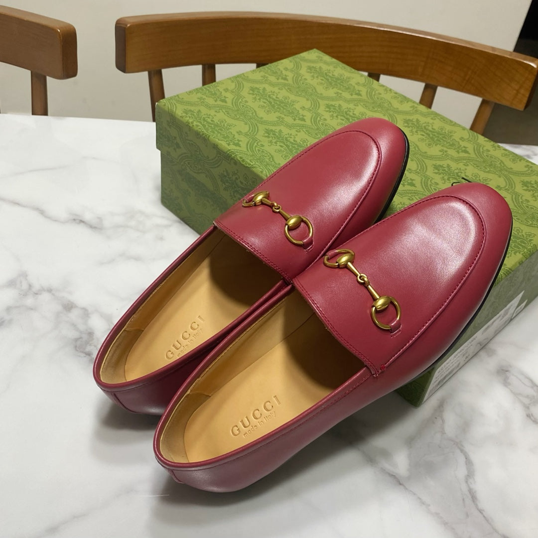 GG Jordaan Loafer Dark Red Calfskin