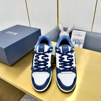 CD B57 Mid-Top Sneaker In Deep Blue Calfskin  993828