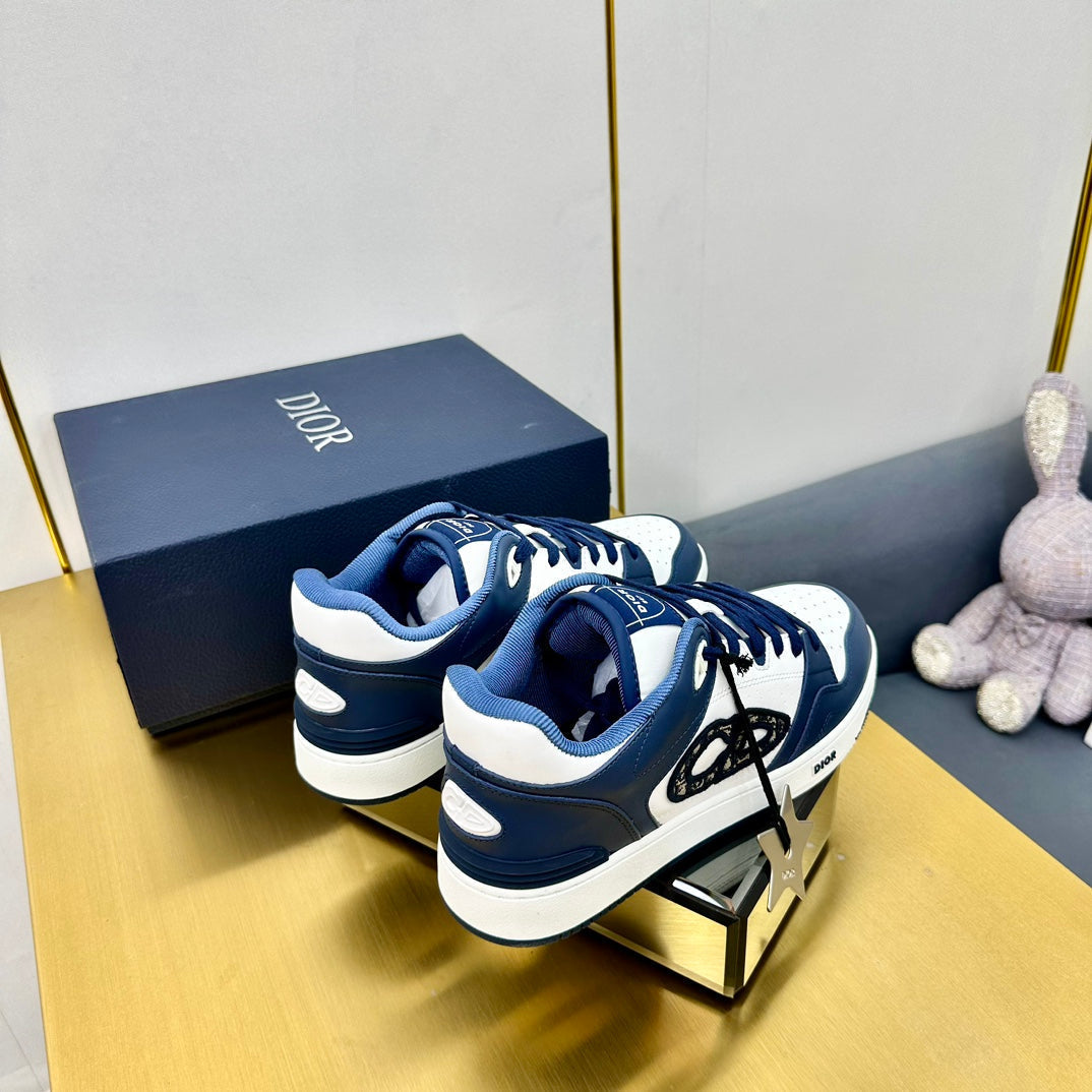 CD B57 Mid-Top Sneaker In Deep Blue Calfskin  993828