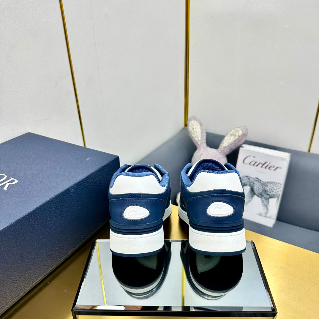 CD B57 Mid-Top Sneaker In Deep Blue Calfskin  993828