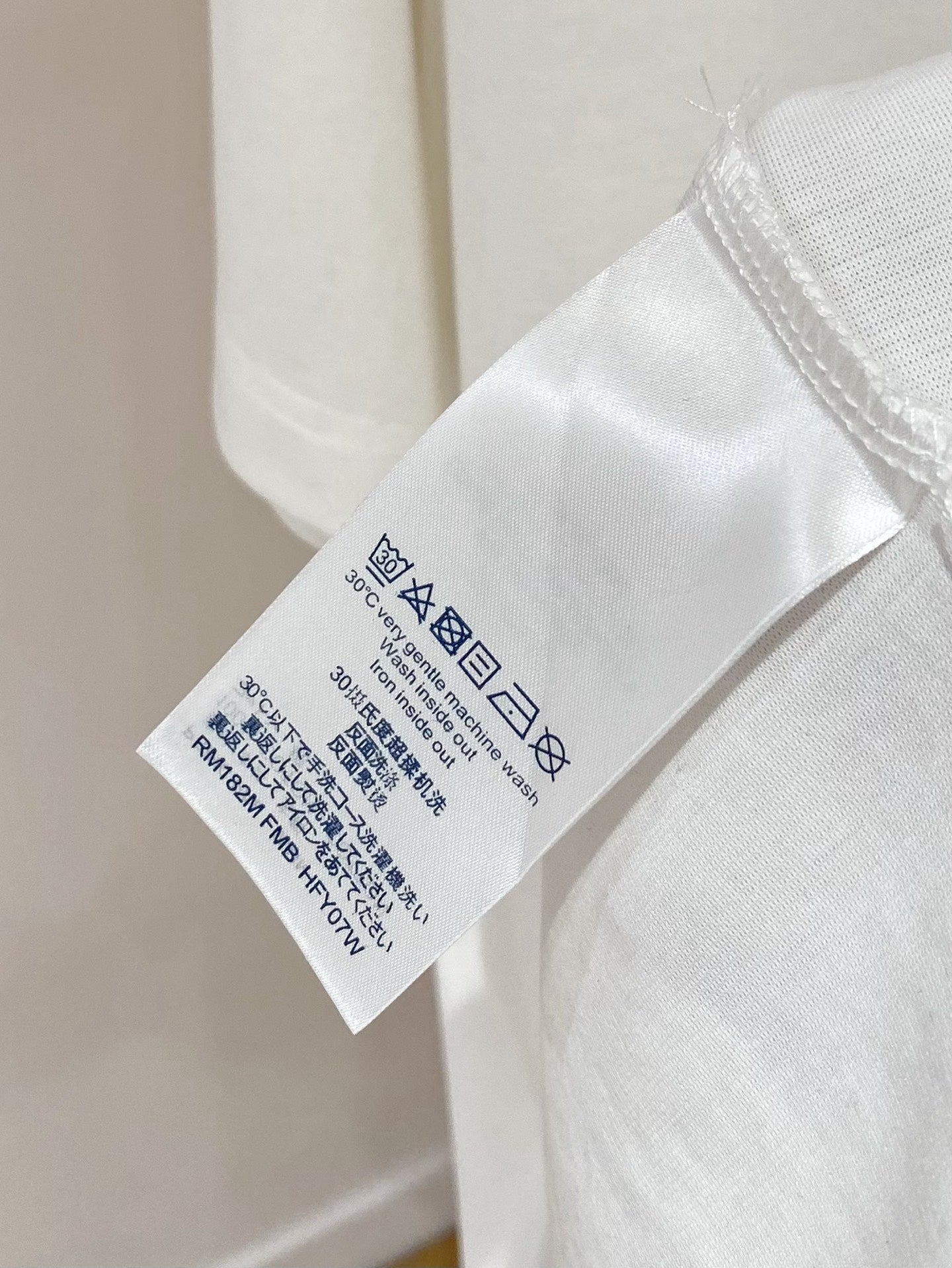 LV WHITE COTTON T-SHIRT 239593