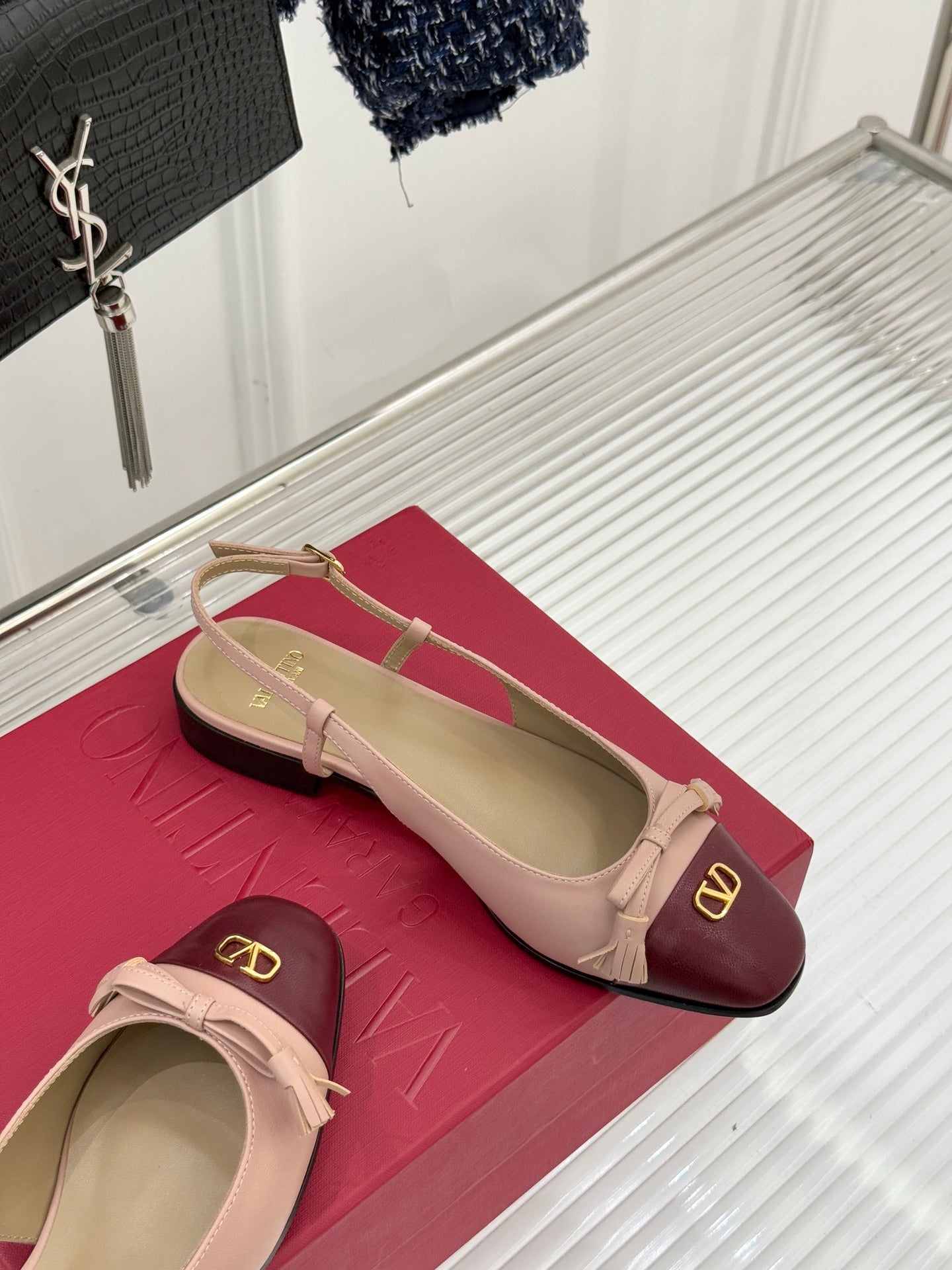 Valentino 2026 Garavani Valet du Roi Slingback Ballerina Flat 642985