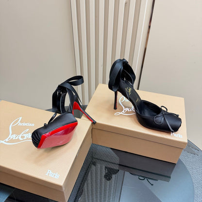 Christian Louboutin 2025 Cassia Lace Up Silk