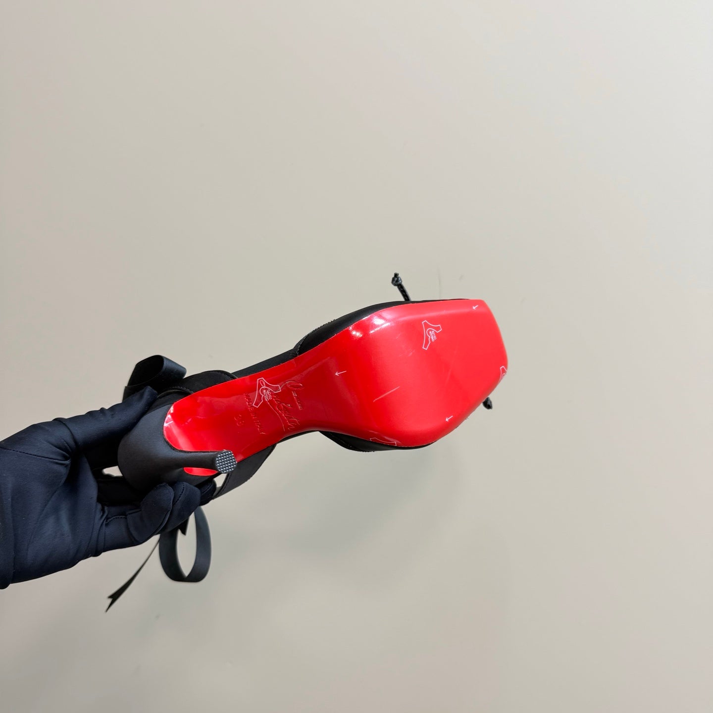 Christian Louboutin 2025 Cassia Lace Up Silk