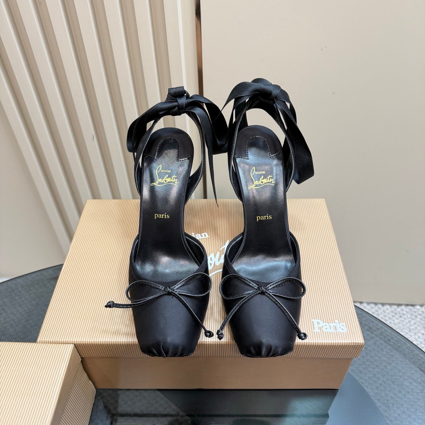 Christian Louboutin 2025 Cassia Lace Up Silk