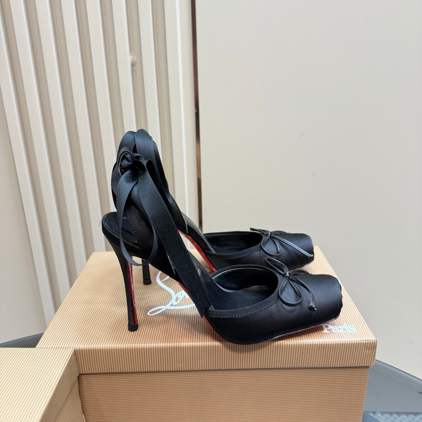 Christian Louboutin 2025 Cassia Lace Up Silk