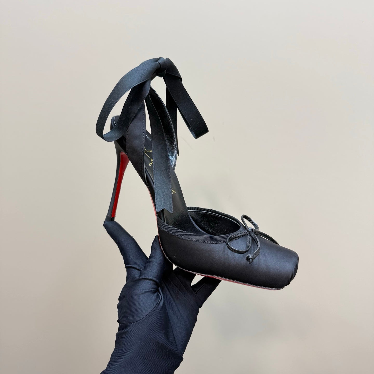 Christian Louboutin 2025 Cassia Lace Up Silk