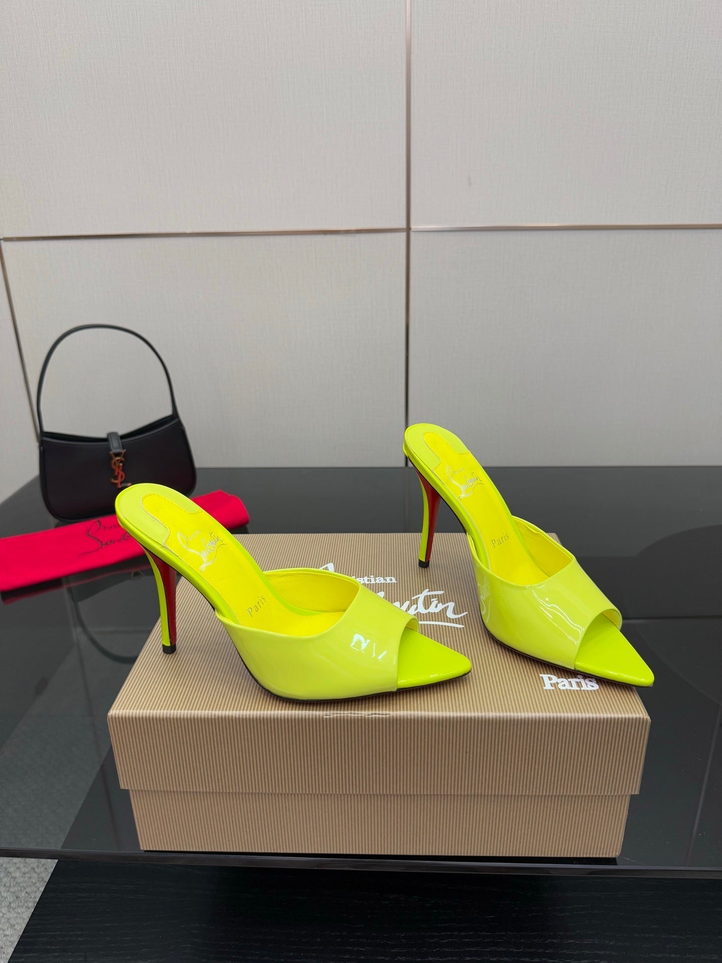 CL 26SS High Heel Sandals 100 Patent Leather 532171