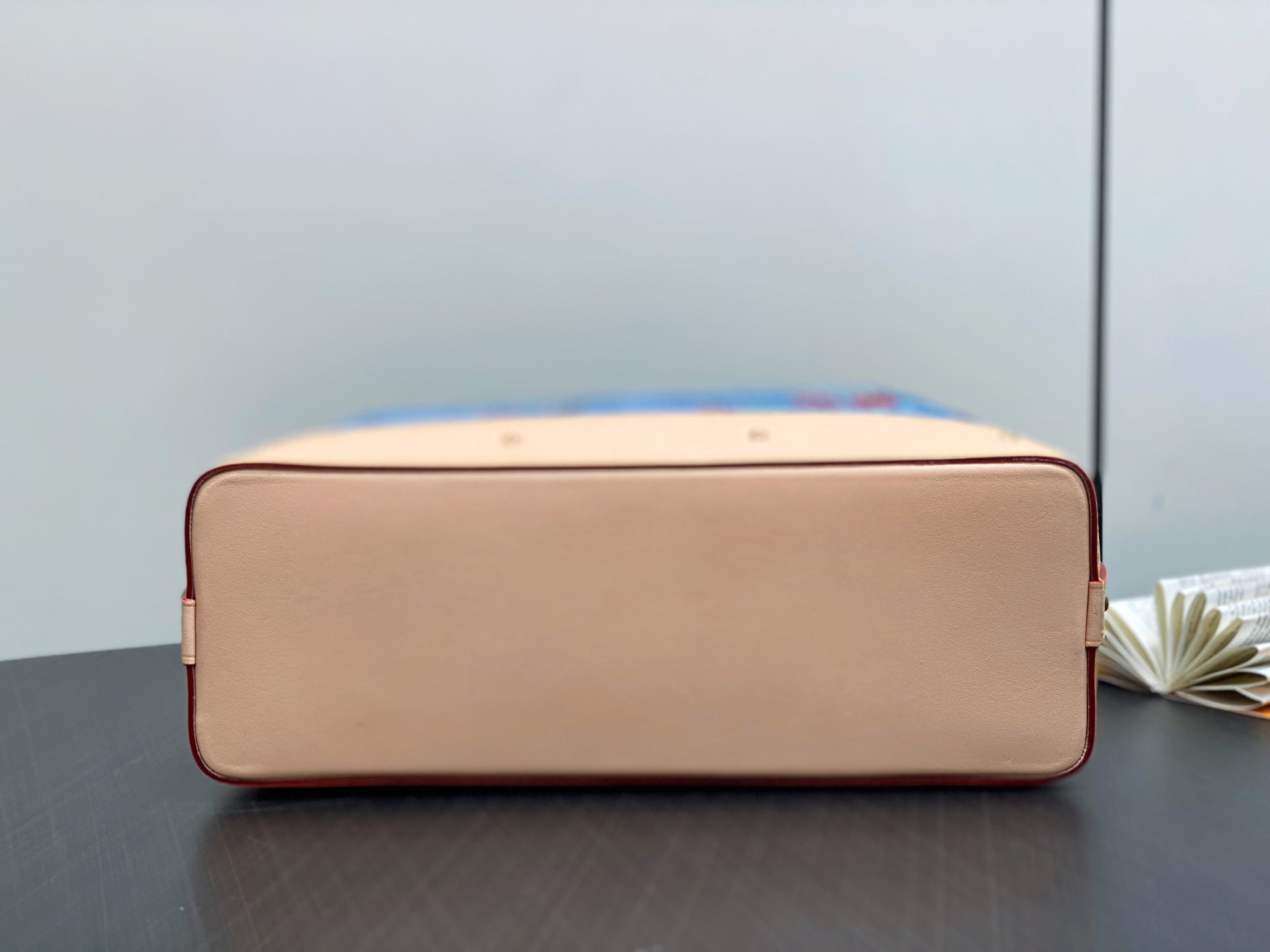LV x TM Cosmetic Pouch GM 27cm Monogram Cherry Denim