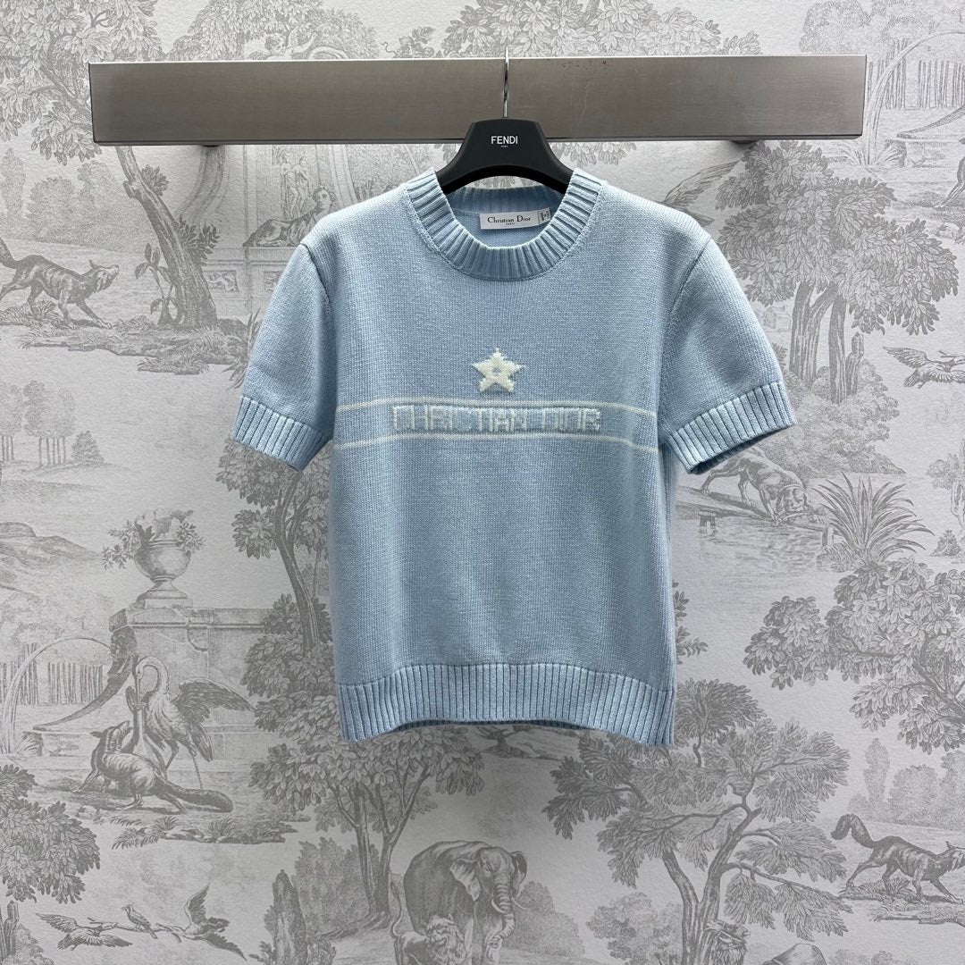 Dior 25C Pull à Manches Courtes 228946