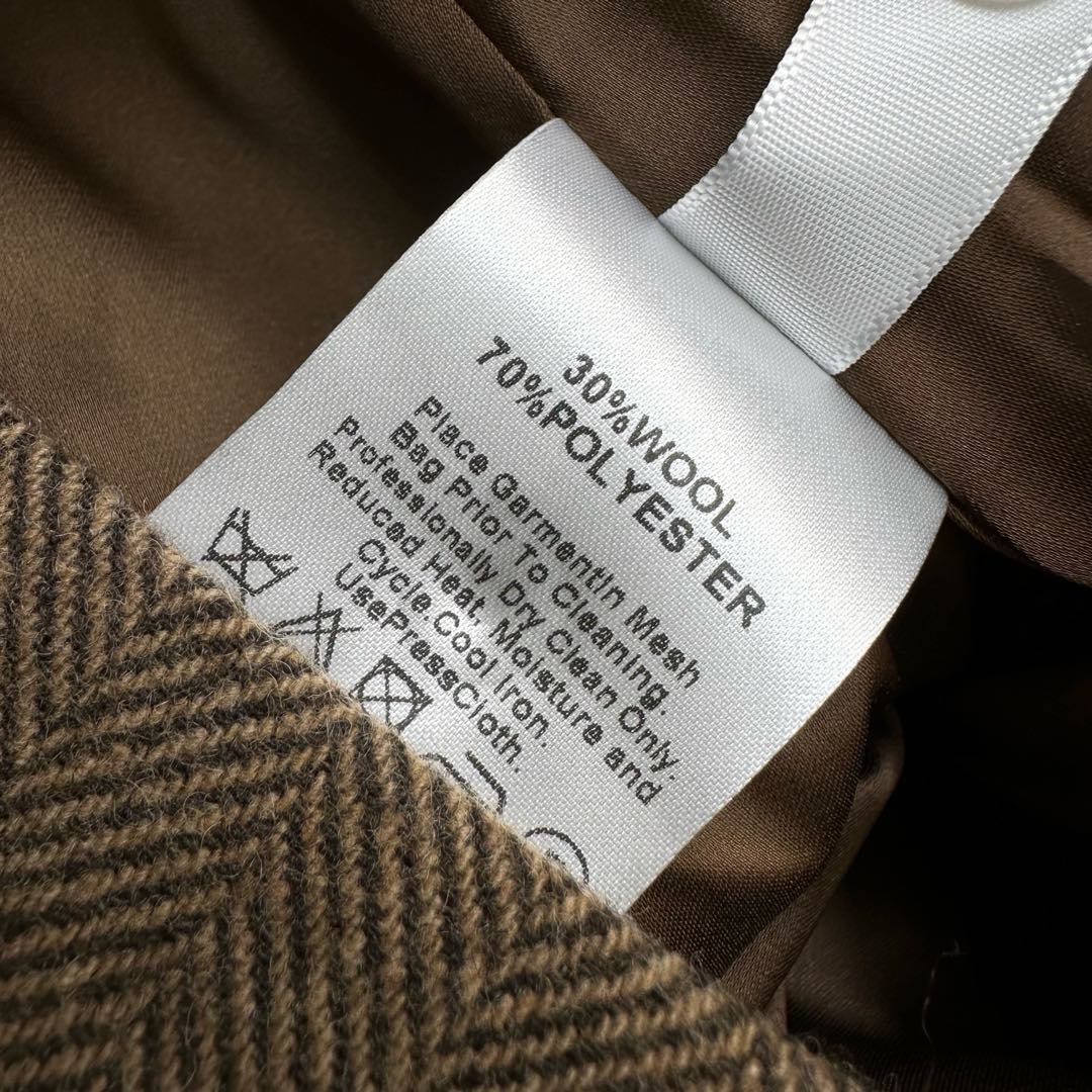 Celine 25 Separate Dress Brown Polyester  296718