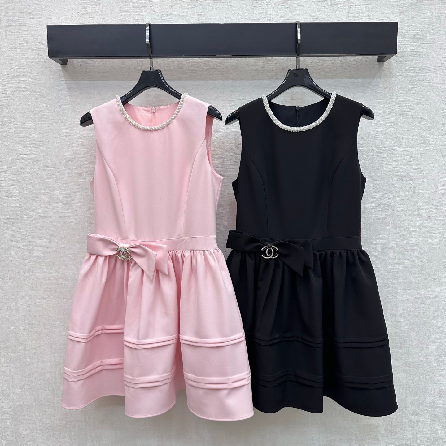 Chanel 2026 Bow Vest Dress Cotton Polyester 545719